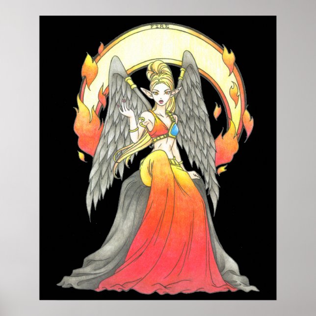 L'Élément de Feu - Affiche (Devant)