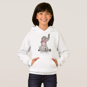 L'éléphant mignon de bébé d'aquarelle avec