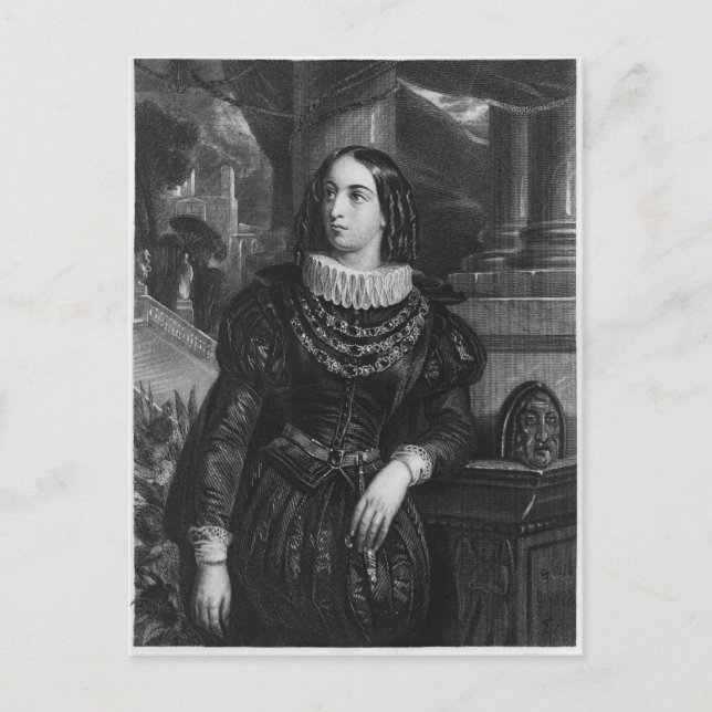 Lelia, illustration from 'Lelia' by George Sand Postcard (Front)