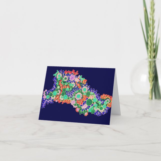 Leliza Designs Blank Note Card (Front)