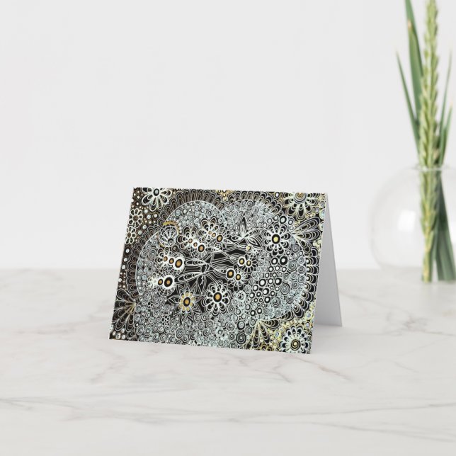 Leliza Designs Blank Note Card (Jennifer) (Front)