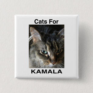 Lelo Cats for Kamala 2 Inch Square Button