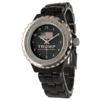 L'émail noir MAGA Trump montre les femmes républic