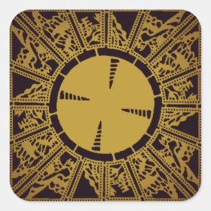 Lemarchand's Box: Lament Configuration; Hellraiser Square Sticker