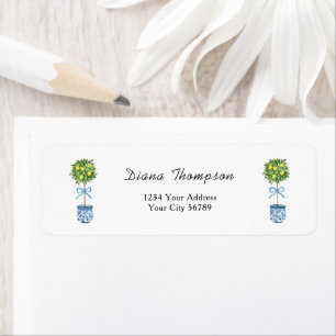 Lemmon Tree Return Address Label