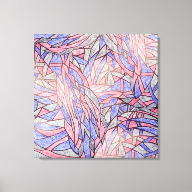 Lemohaco abstract art canvas  (Front)