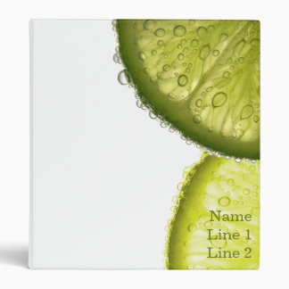 Lemon and Lime Custom Binder
