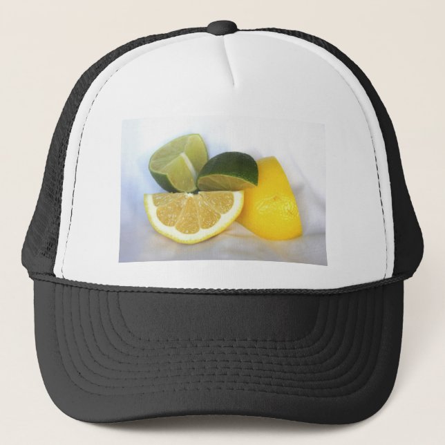 Lemon and Lime Trucker Hat (Front)