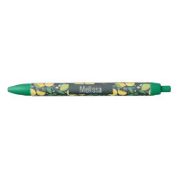 Lemon and Limes Fruit Pattern in Green and Yellow 
