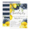 Lemon Baby Shower Invitation for Baby Boy