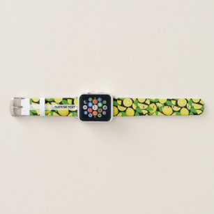 Lemon Background Apple Watch Band