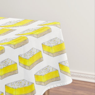 Lemon Bars Squares Bake Sale Cookie Swap Pastry Tablecloth