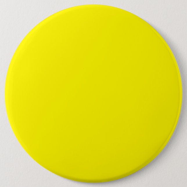 Lemon Best Complementary Colour 6 Inch Round Button (Front)