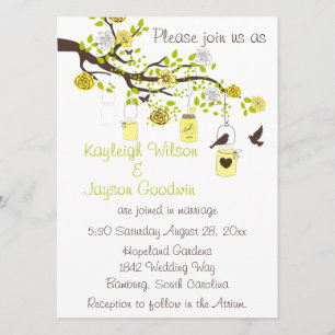 Lemon Bliss Wedding Invitation