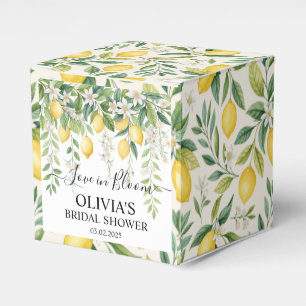 Lemon Blossom Bridal Shower   Favor Box