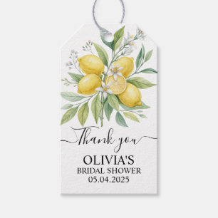 Lemon Blossom Bridal Shower   Gift Tags