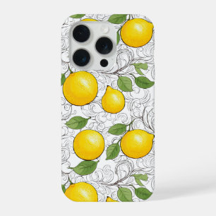 Lemon Botanical Classic Ornamental Phone Case