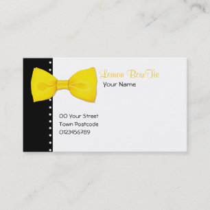 Lemon BowTie Business Card