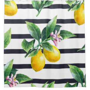 Lemon Branch: Citrus Watercolor Bliss