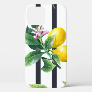 Lemon Branch: Citrus Watercolor Bliss iPhone 12 Case
