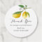 Lemon Bridal shower Favour Tags