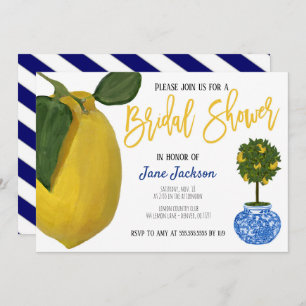 Lemon Bridal Shower Invitation