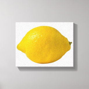 Lemon Canvas Print