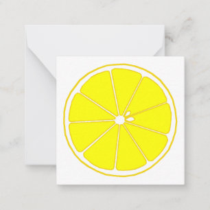 lemon card