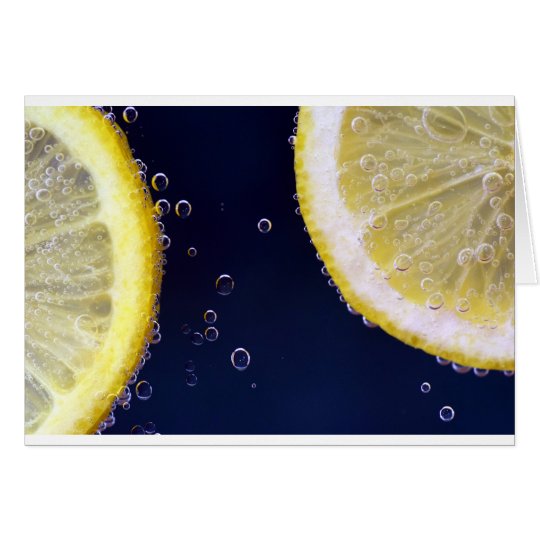 Lemon Card