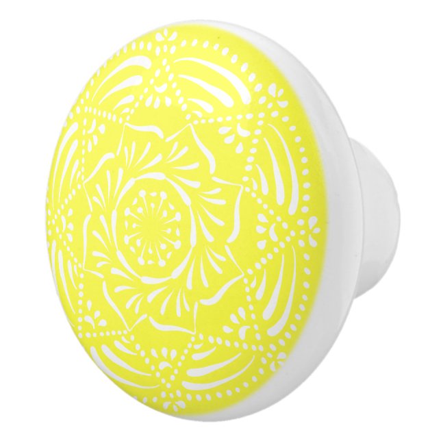 lemon ceramic knob (Right)