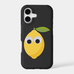 Lemon Character, sweet fruit with googly eyes  