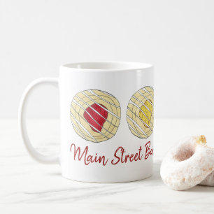 Lemon Cherry Danish Pastry Kitchen Bakery Coffee Mug