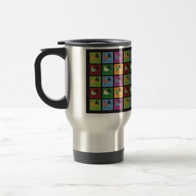 Lemon Chicken Travel Mug (Left)