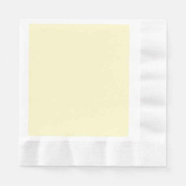 Lemon Chiffon Napkin (Front)