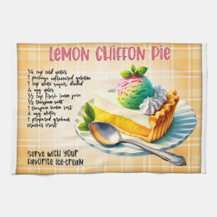 Lemon Chiffon Pie Recipe Kitchen Towel