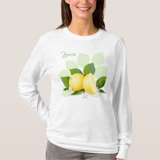 Lemon Citrus Fruit Botanical T-Shirt