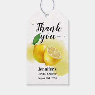 Lemon Citrus Gift Tags