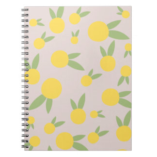 Lemon Citrus Notebook