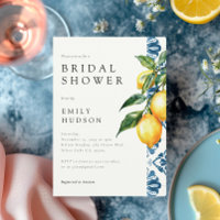 Lemon Citrus Positano Italian Bridal Shower