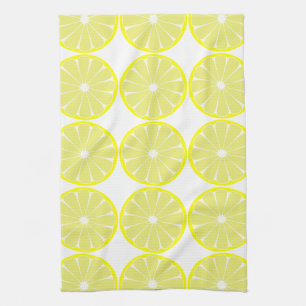 Lemon Citrus Retro Kitchen Towel Gift