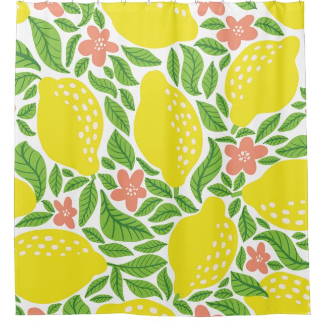 Lemon Citrus Summer Vintage Pattern (Front)