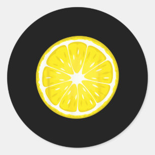 Lemon Costume Fruit Halloween Costume  Classic Round Sticker
