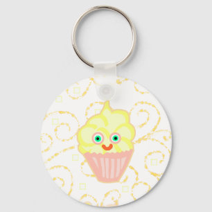 Lemon Cupcake Buddy! Keychain