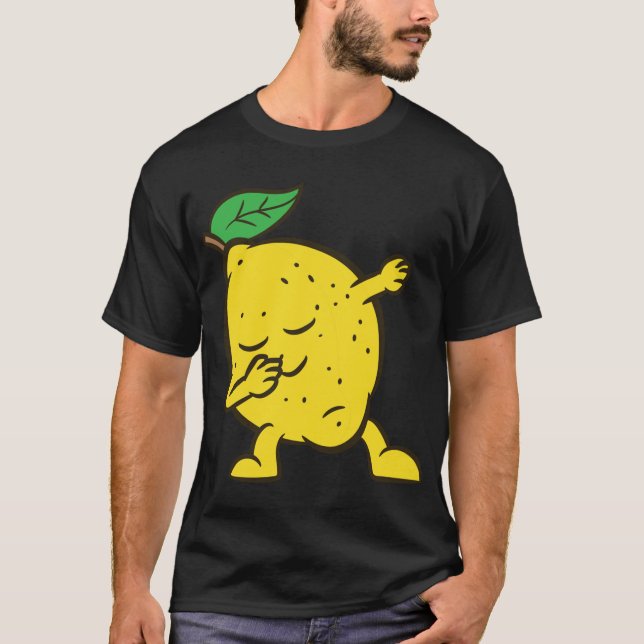 Lemon Dabbing Lemon Fruit Love Lemons T-Shirt (Front)