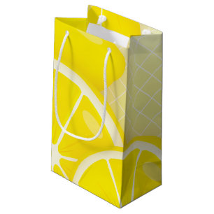 Lemon Design Small Gift Bag