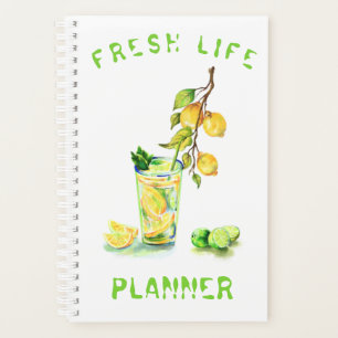 Lemon Drink Planner - Custom Text