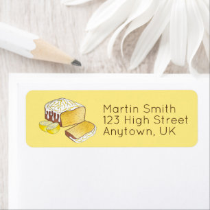 Lemon Drizzle Loaf Cake Bakery Baker Pastry Chef