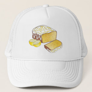 Lemon Drizzle Loaf Sponge Cake Baked By Homemade Trucker Hat