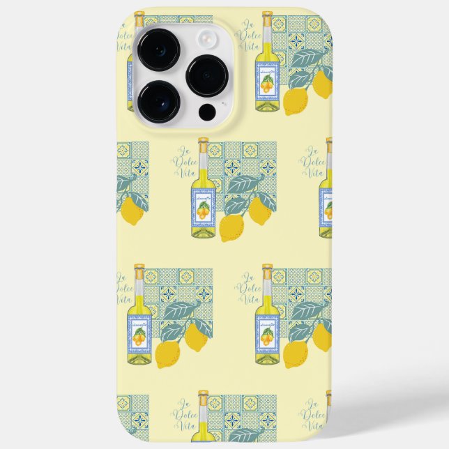 Lemon Farm Retro Case-Mate iPhone Case (Back)