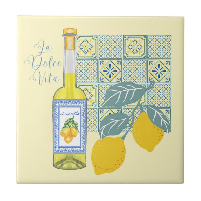  Lemon Farm Retro Tile (Front)